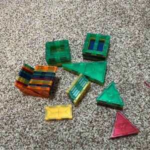 Colorful Magnetic Building Blocks Set